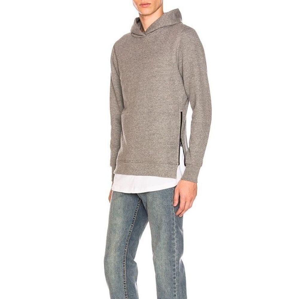 NWOT John Elliott Slim Fit Villain Archive Hoodie With Side Zippers Men's Medium